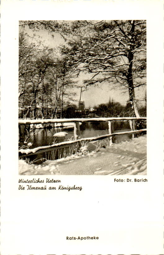 uelzen, die ilmenau am königsberg, dr. barich