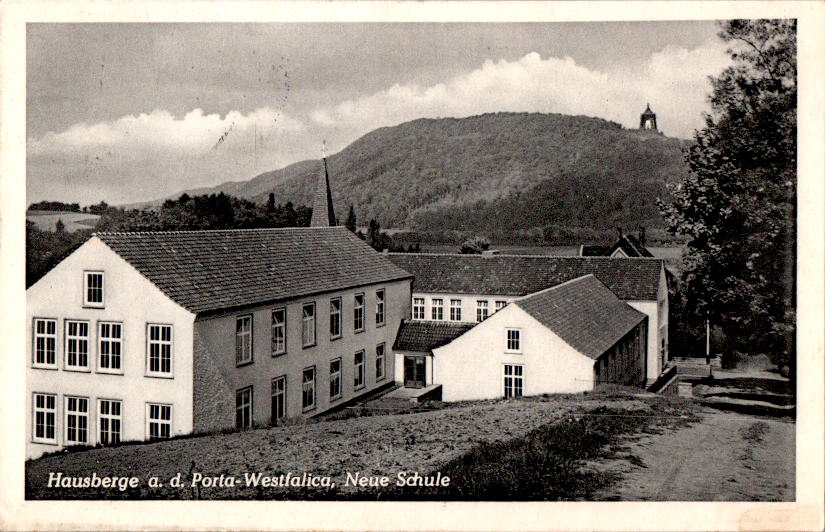 hausberge an der porta westfalica, neue schule