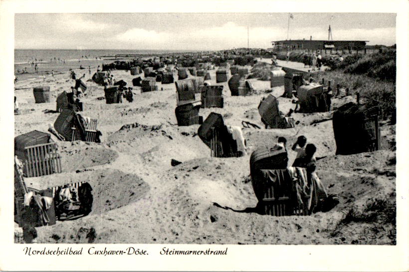 cuxhaven-döse, steinmarnerstrand