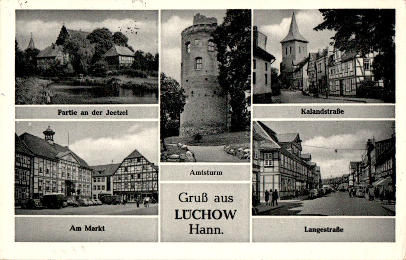 lüchow/hann., partie an der jeetzel, kalandstraße