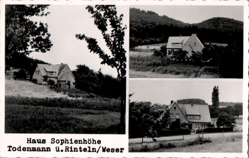 Haus Sophienhöhe, Todenmann/Rinteln