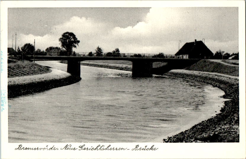 Bremervörde, neue Gerichtsherren-Brücke