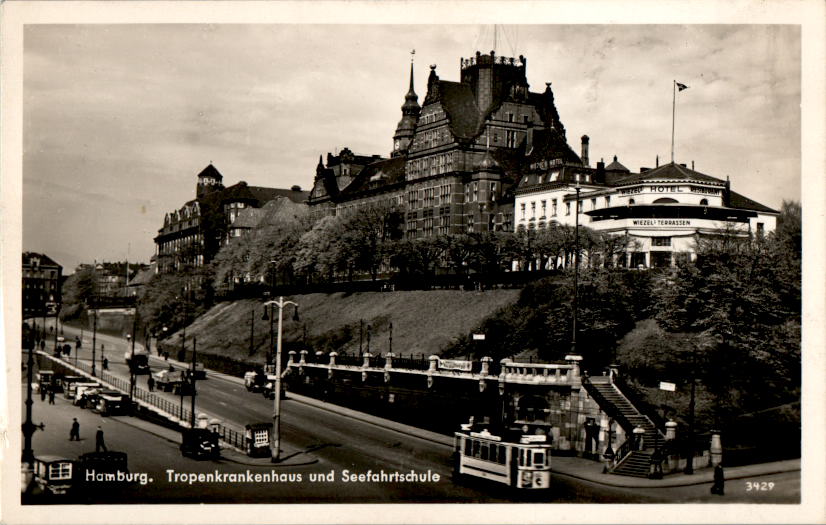 hamburg, tropenkrankenhaus und seefahrtschule