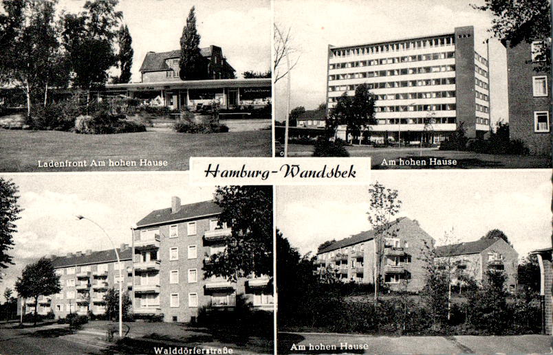 hamburg-wandsbek, am hohen hause