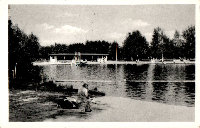 waldbad hamburg-volksdorf, 1963