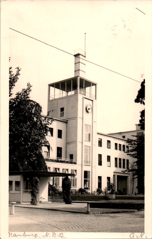 hamburg, harvestehude, ndr, 1961