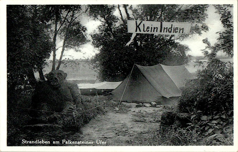 hamburg, klein indien, strandleben am falkensteiner ufer