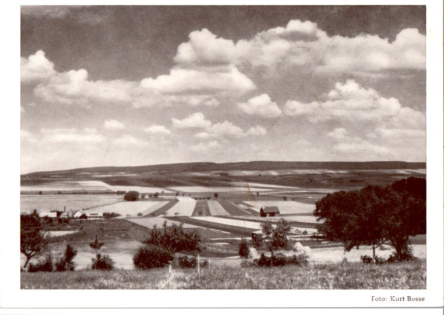 kurt bosse, blick auf den elm vom gr. vahlberg, 1961