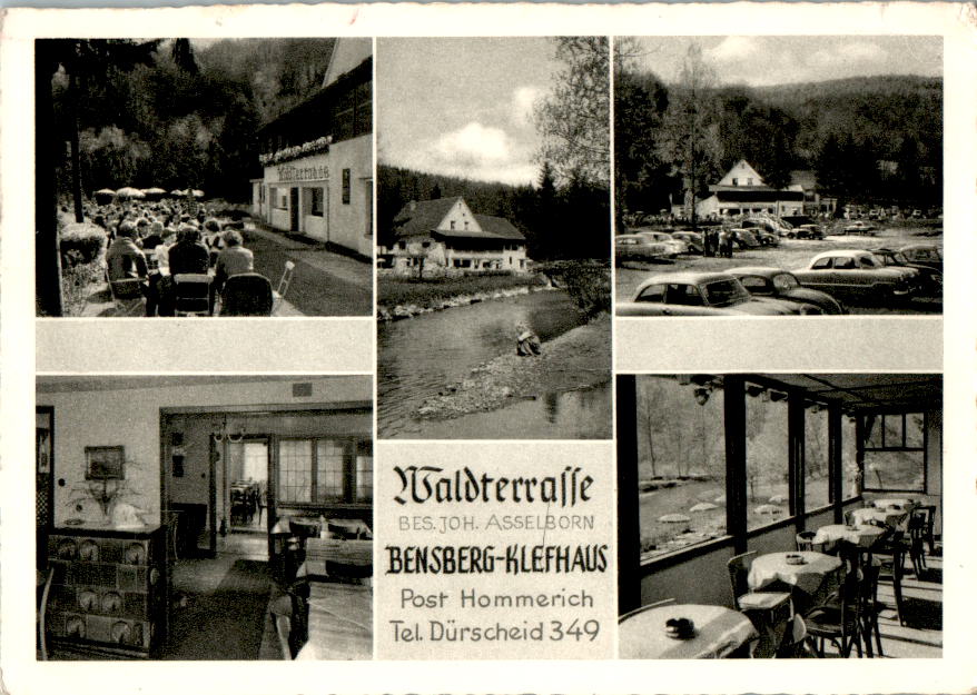 waldterrasse bensberg-klefhaus, sülztal