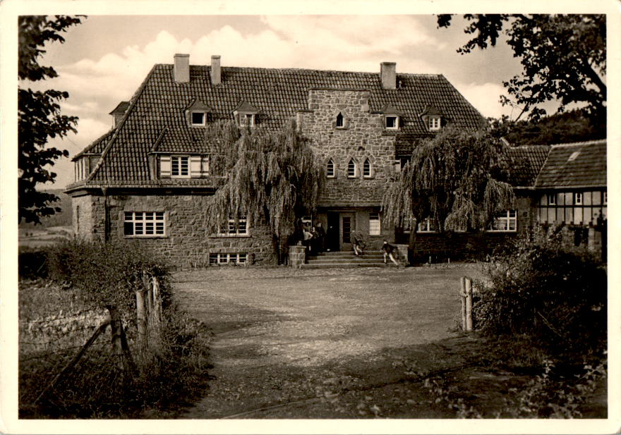 jugendherberge nideggen-eifel, 1955