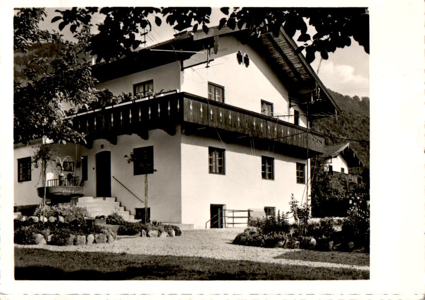 haus langhammer, schleching, alpbachsiedlung