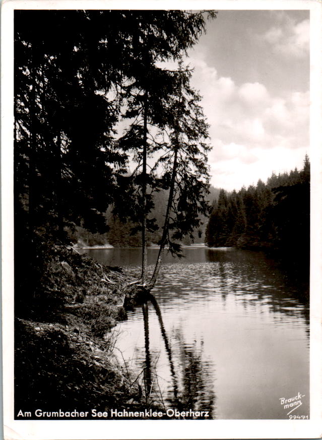 am grumbacher see, hahnenklee