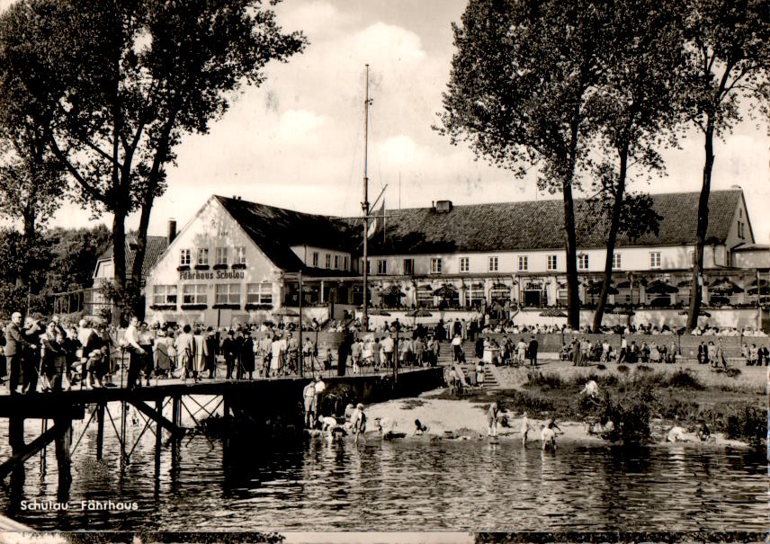 schulau, fährhaus, 1955