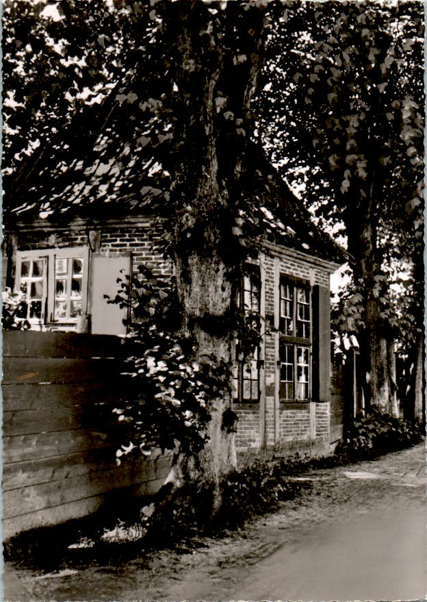 otterndorf (niederelbe), gartenhaus am norderwall, 1960