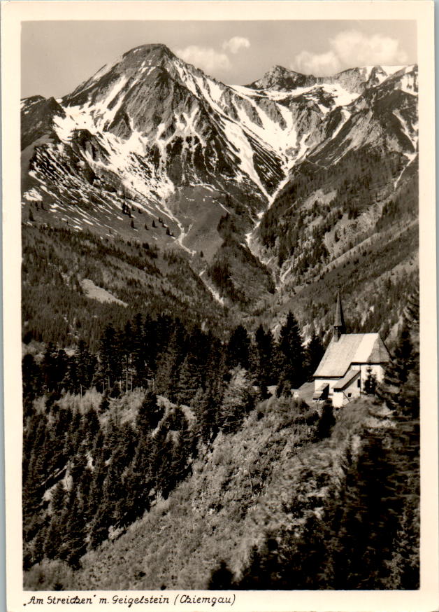 "am streichen" m. geigelstein (chiemgau)