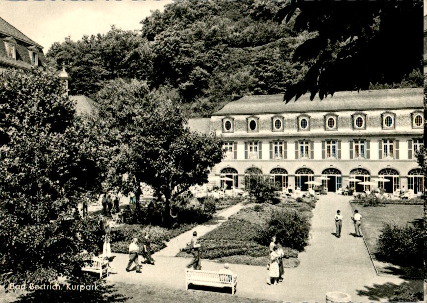 bad bertrich, kurpark, 1963