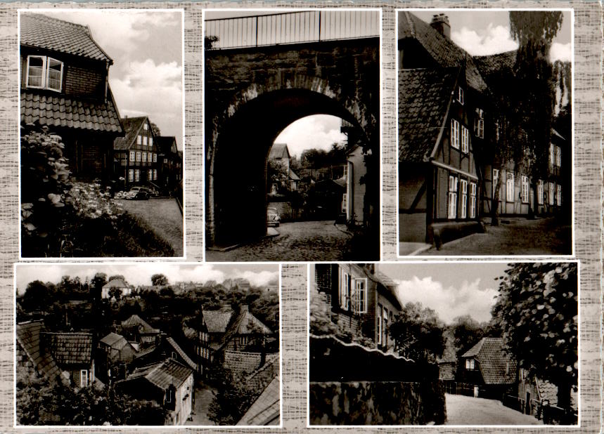 lauenburg/elbe, gruß aus der altstadt