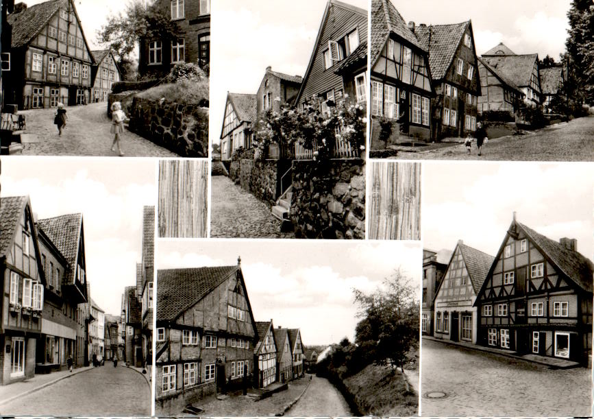 lauenburg/elbe, gruß aus der altstadt