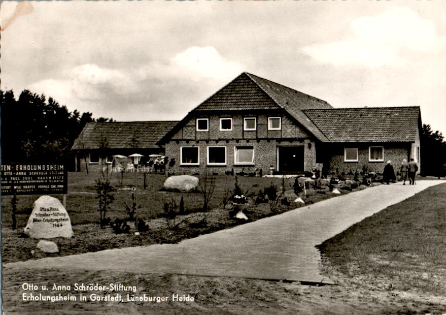 schröder stiftung, erholungsheim in garstedt, 1964