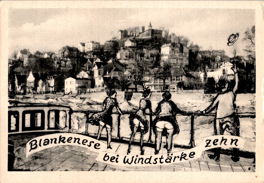 blankenese bei windstärke 10, 1964