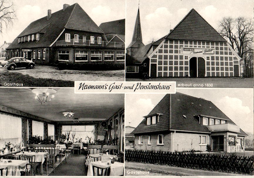 neumann's gast- und pensionshaus oldendorf, kr. stade