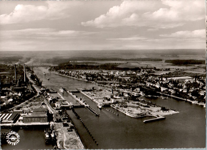 kiel-holtenau, kanal mit schleusen