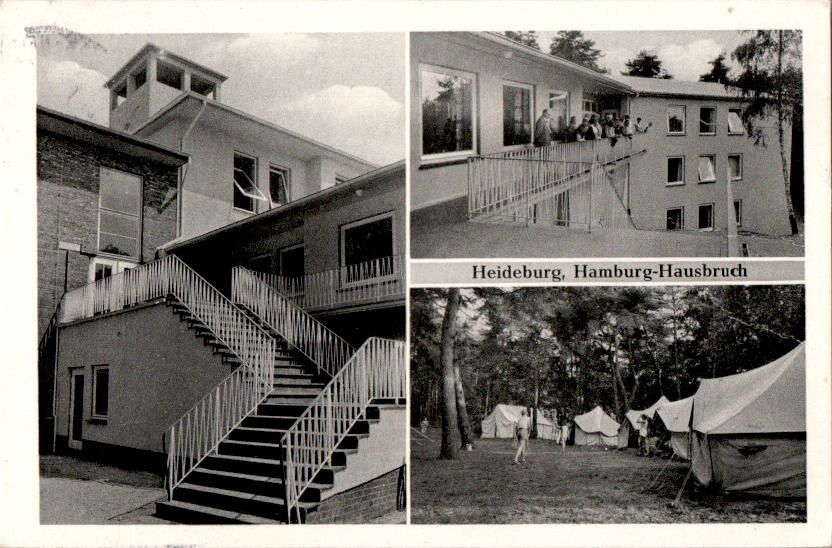 heideburg, hamburg-hausbruch, haus der evangelischen jugend, 1960