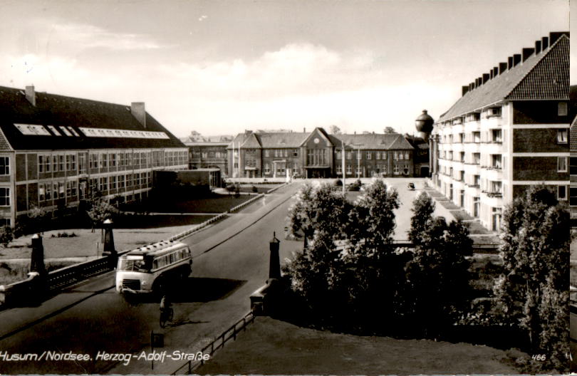 husum, herzog-adolf-straße, 1960