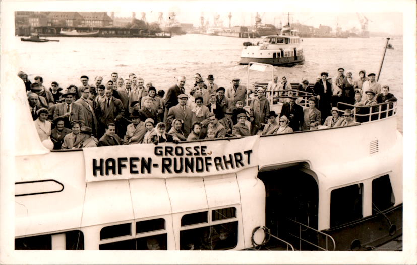 grosse hafen-rundfahrt, hamburg