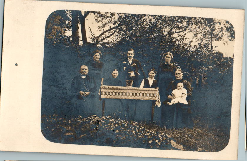 foto familie?, 1915 beschr.