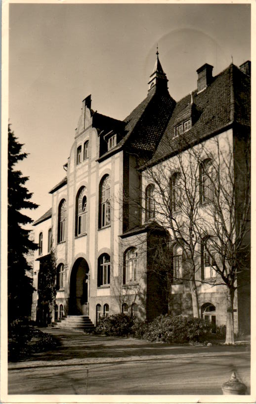 gebäude, stempel rotenburg hann.