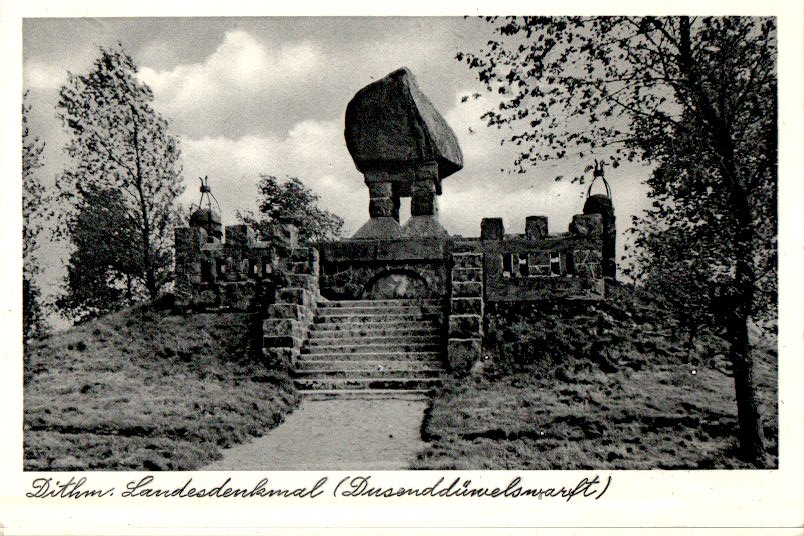 dithmarscher landesdenkmal, dusenddüwelswarf