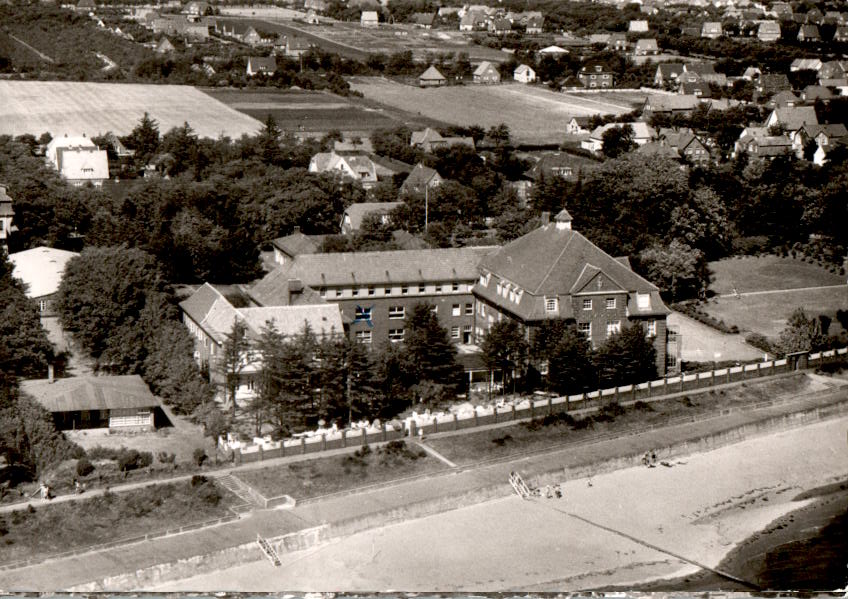 wyk auf föhr, am südstrand, 1964