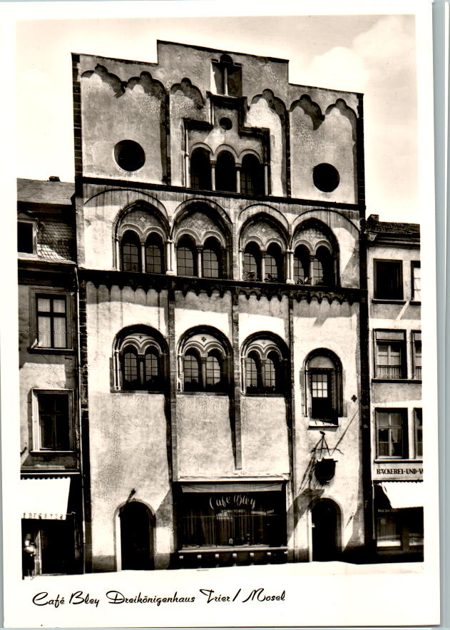 café bley, dreikönigenhaus, trier/mosel