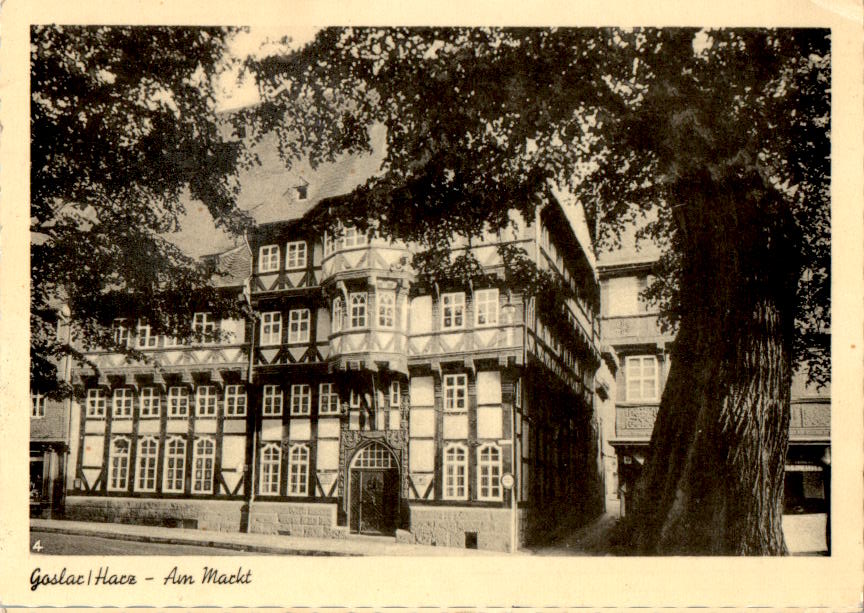 goslar/harz, am markt