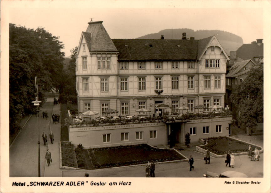 hotel "schwarzer adler", goslar am harz