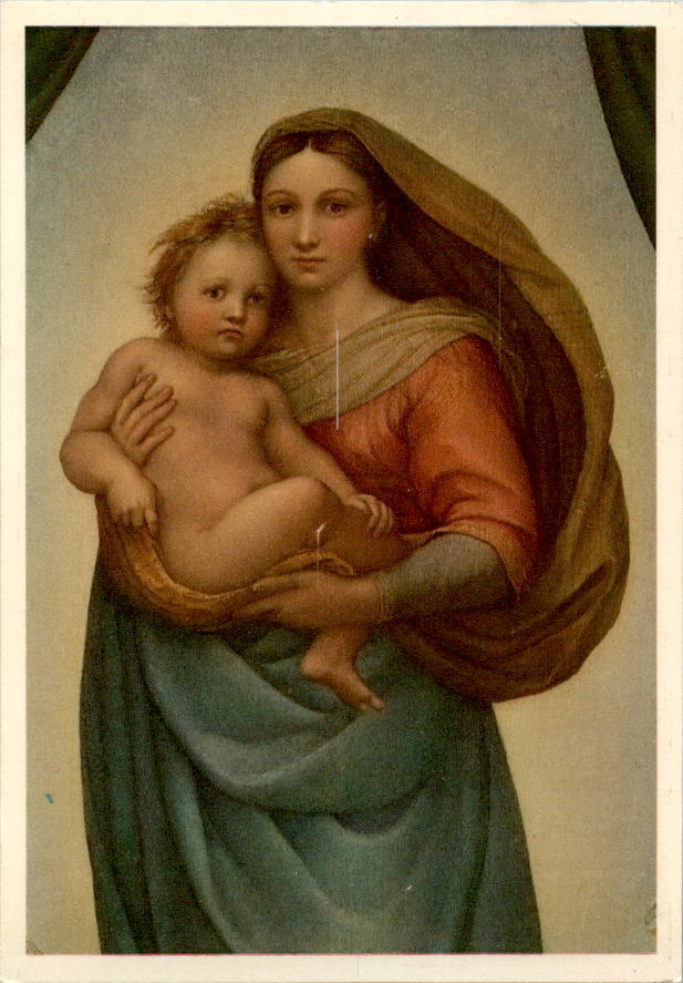 madonna di s. sisto, raffaello sanzio, dresden