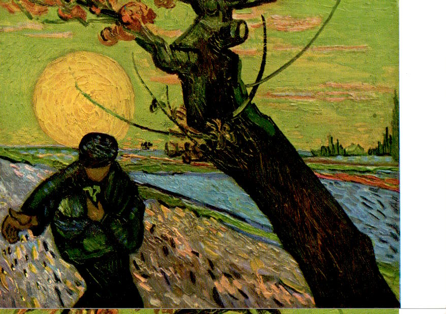 vincent van gogh, der säer, the sower, der sämann