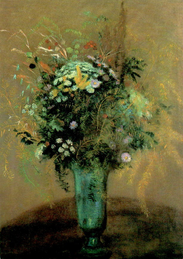 worpswede, otto modersohn, feldblumenstrauß