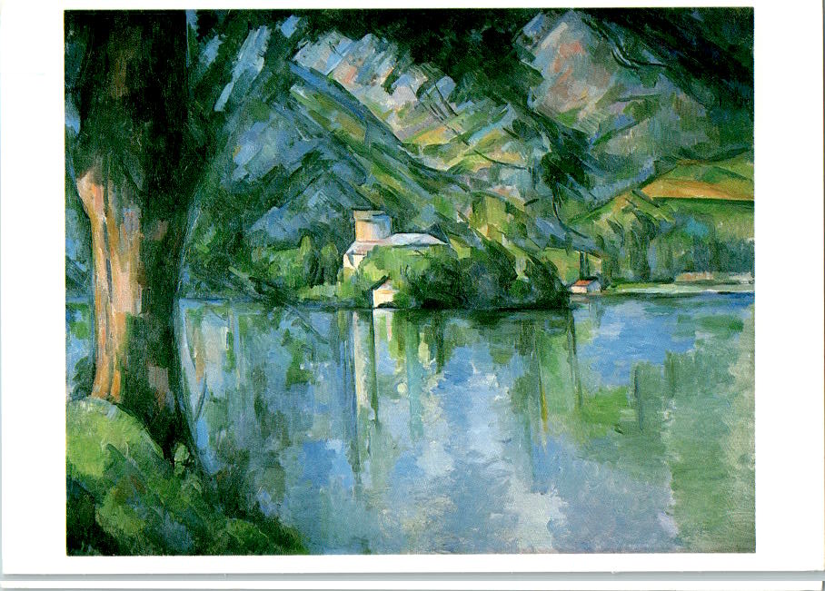 lac d'annecy, paul cezanne