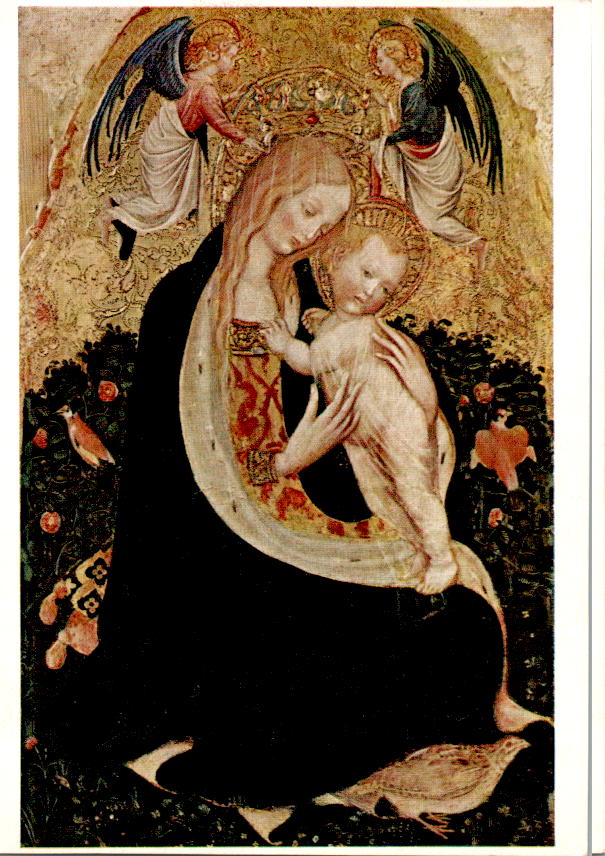 antonio pisanello, madonna mit der wachtel