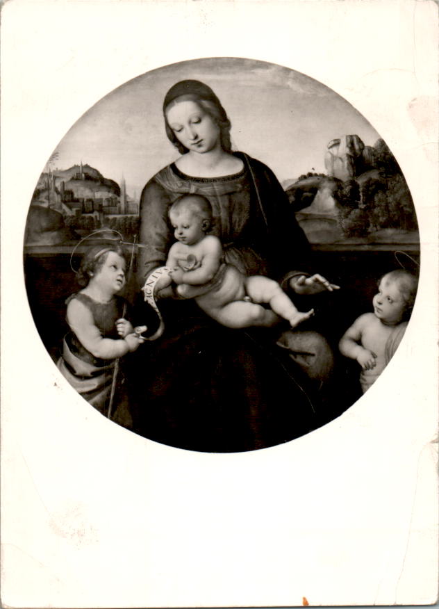 raffael, madonna terranuova, museum dahlem