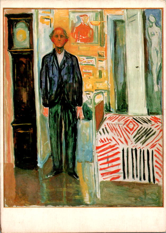 edvard munch, selbstbildnis