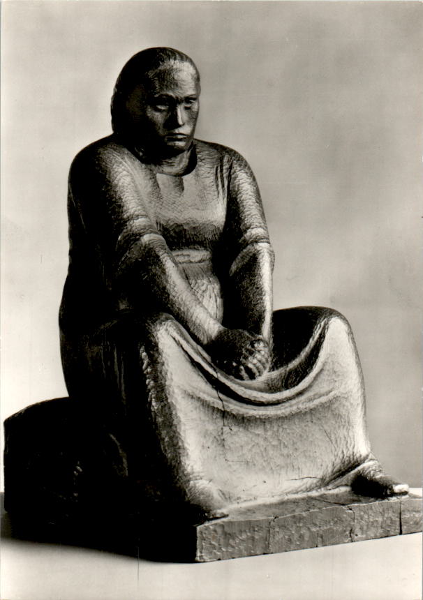 ernst barlach, sorgende frau