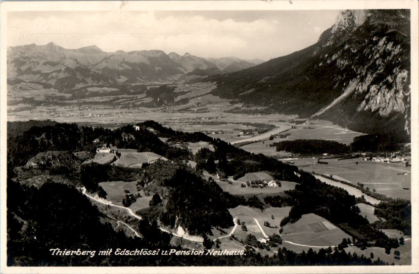 thierberg mit edschlössl und pension neuhaus, 1929