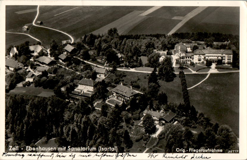 zell - ebenhausen mit sanatorium