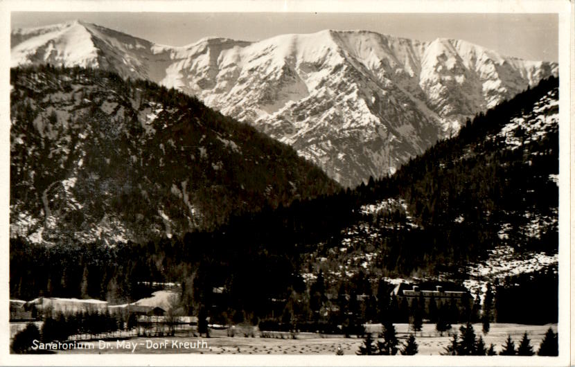 sanatorium dr. may, dorf kreuth