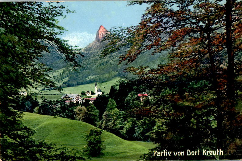 partie von dorf kreuth