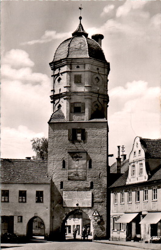 aichach, oberes tor, 1961