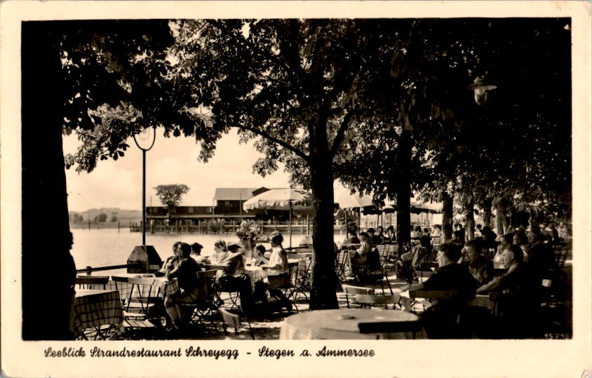 seeblick strandrestaurant schreyegg, stegen am ammersee